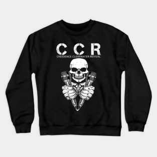 Ccr - vintage skull Crewneck Sweatshirt